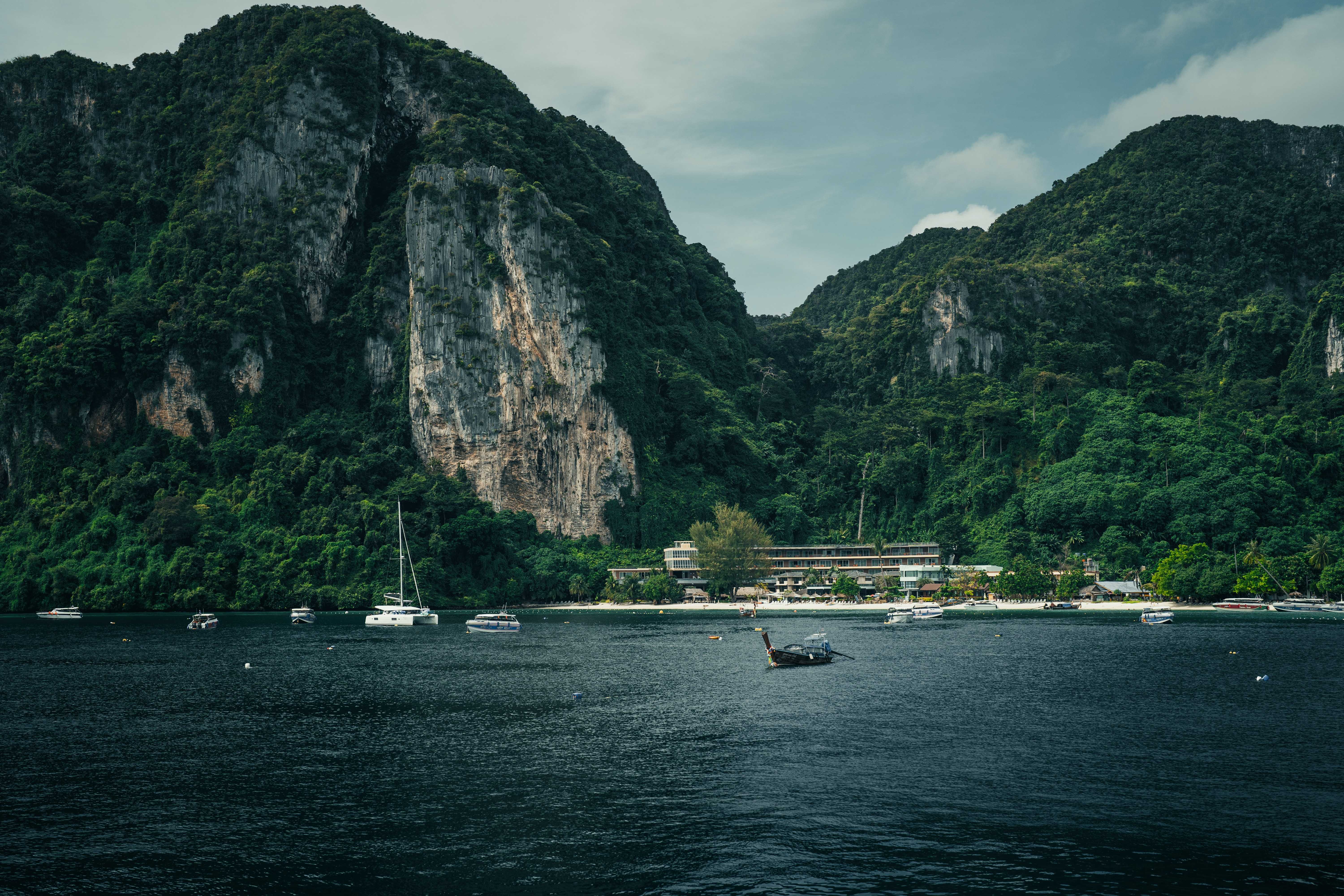 scene view of ko phi phi