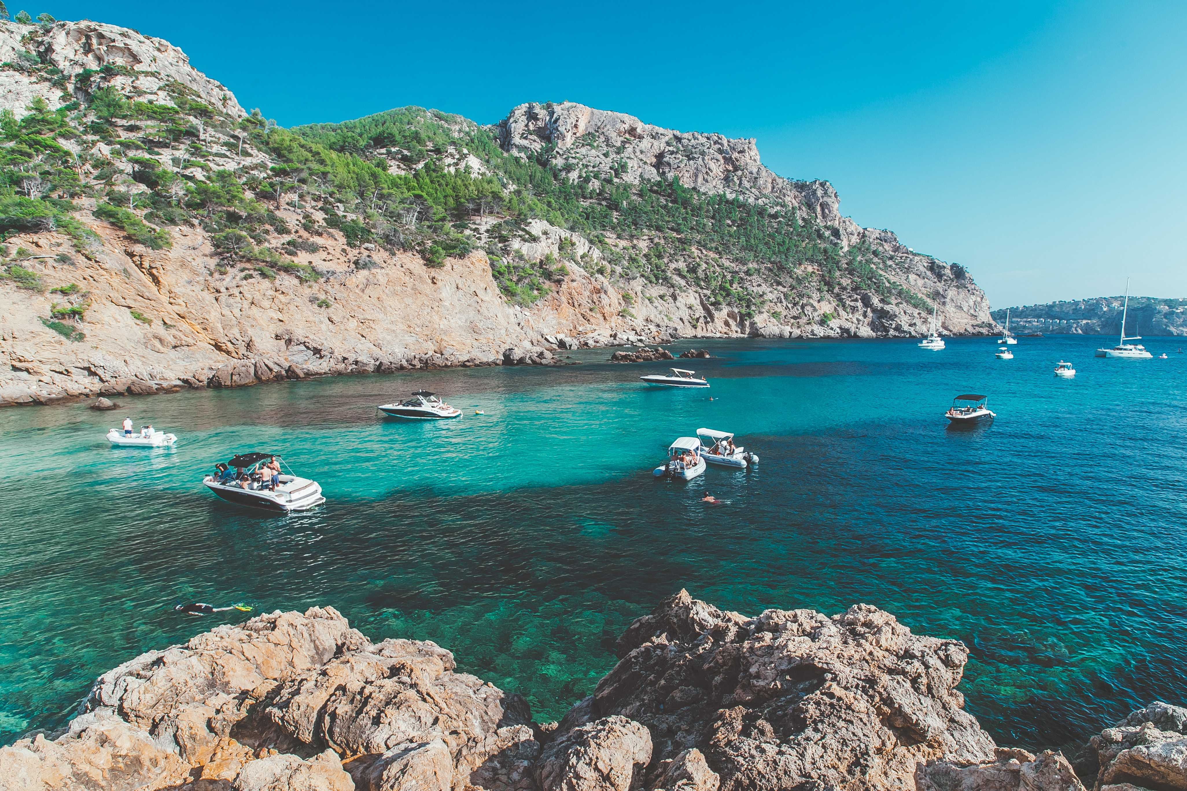 scene view of mallorca