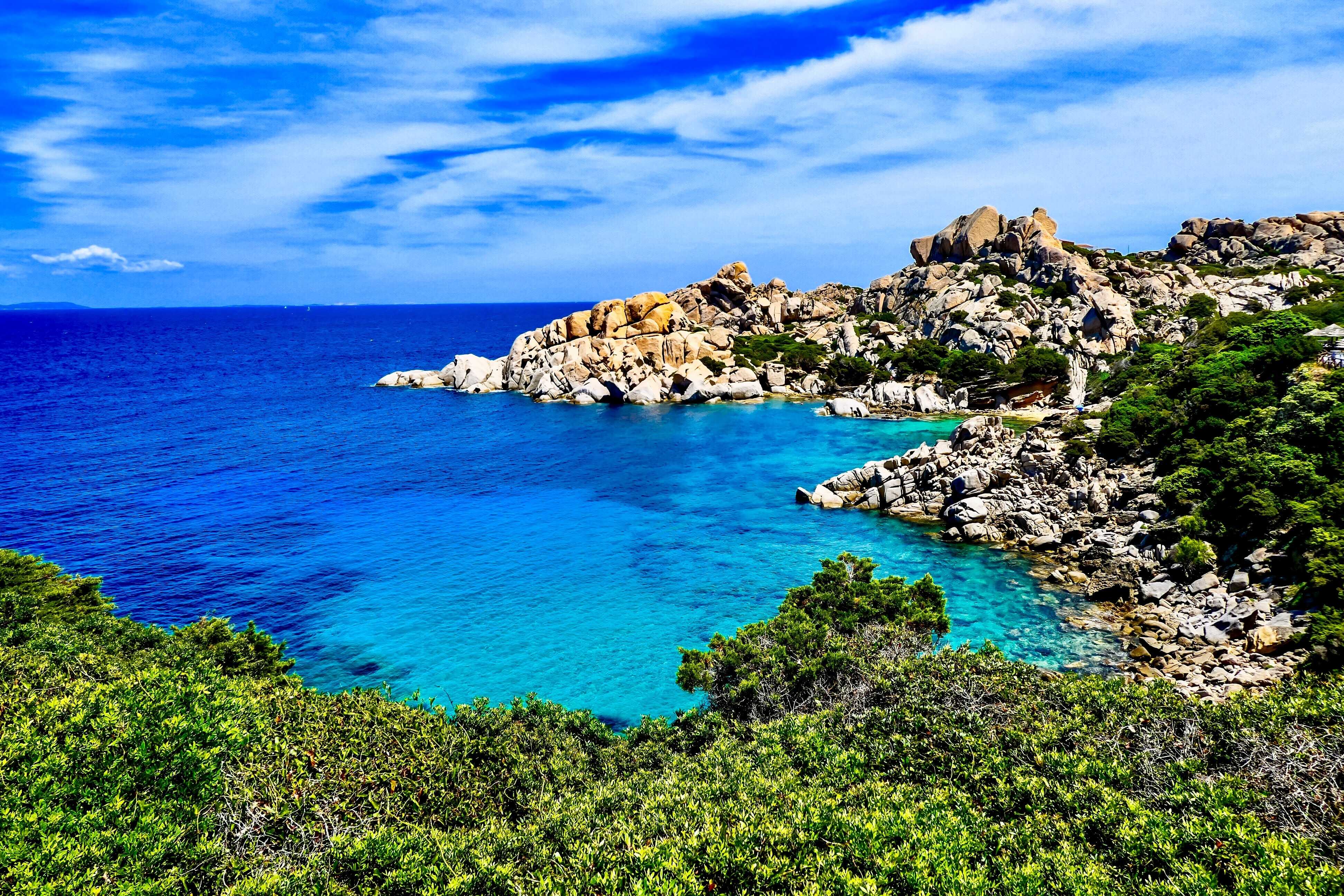 scene view of sardinia